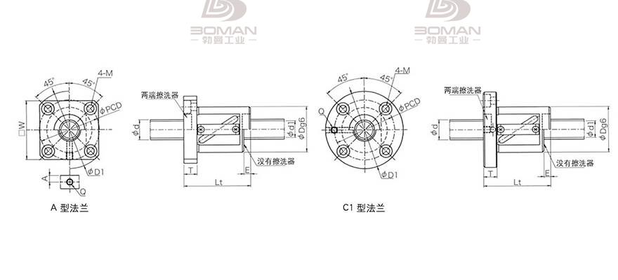 KURODA GR2504ES-CAPR 惠州黑田丝杆