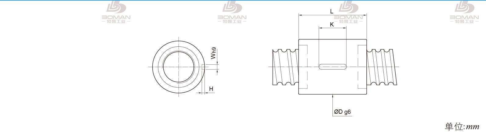 PMI RSIC8020-3 pmi丝杠是哪儿产的