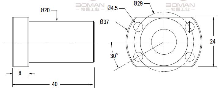 THOMSON 8105-448-043 汤姆森丝杠升降机